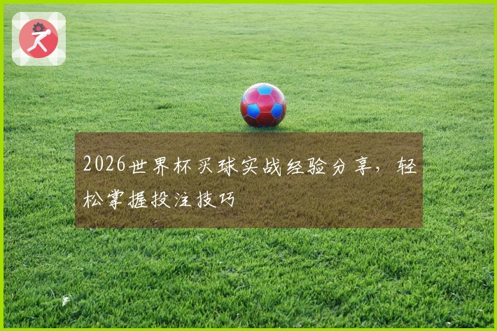 2026世界杯买球实战经验分享，轻松掌握投注技巧
